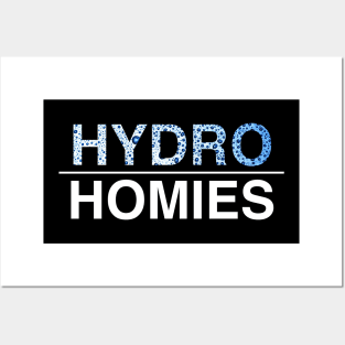 Hydro Homies White Posters and Art